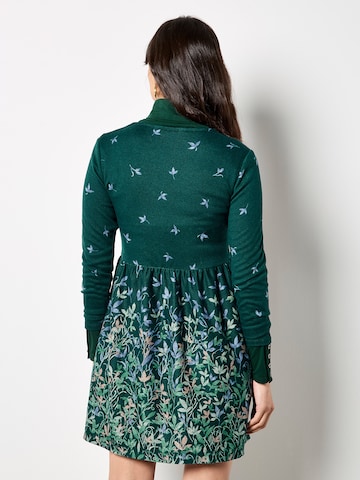 Apricot Dress in Green