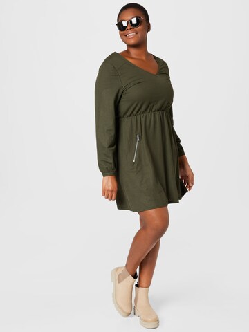 Rochie 'Samira' de la ABOUT YOU Curvy pe verde