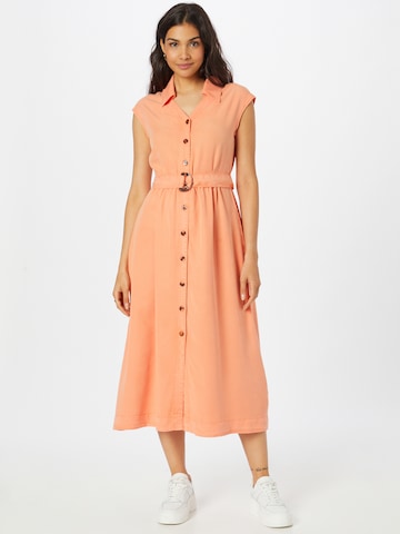 TAIFUN Košilové šaty – oranžová: přední strana