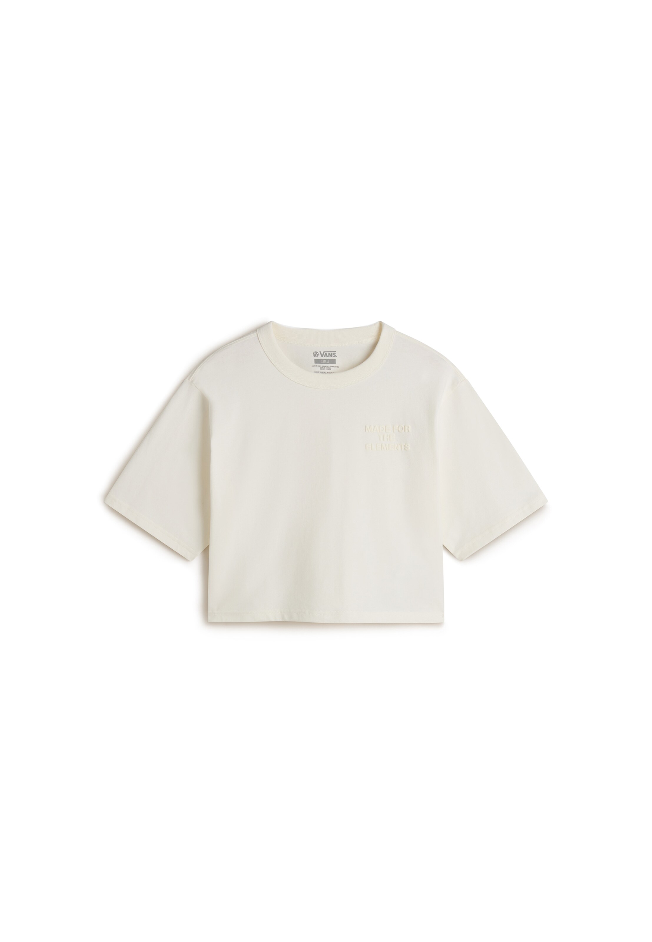 Tricou de la VANS pe alb: față