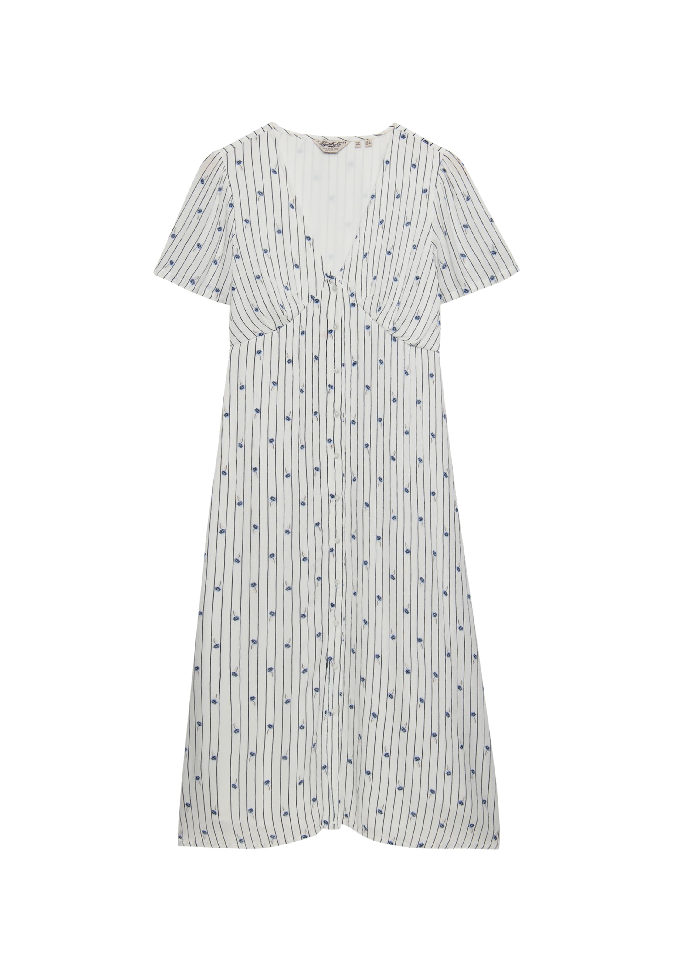 Superdry & Co Jurk in Beige: voorkant