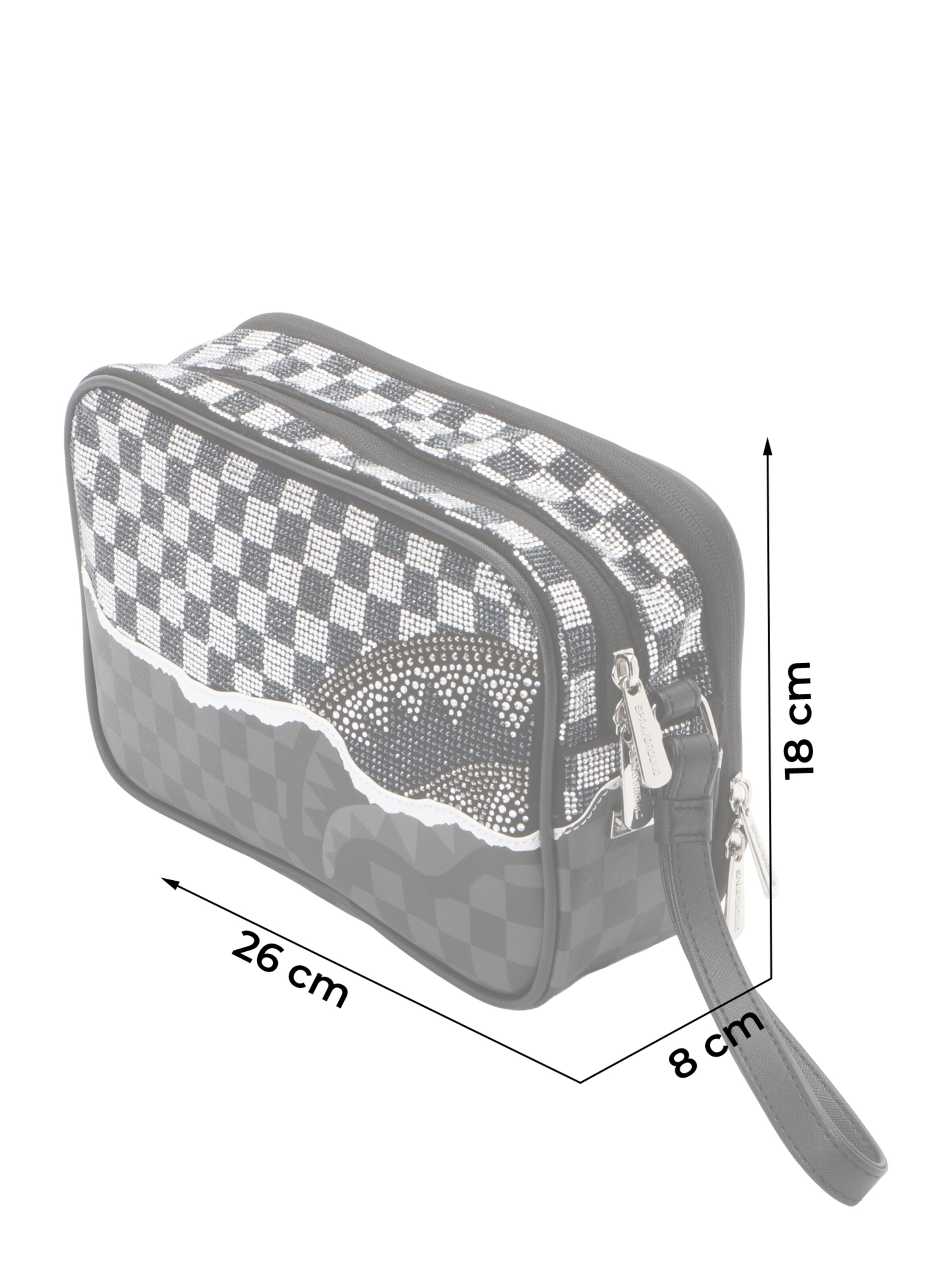 Sprayground Toiletry bag in Black