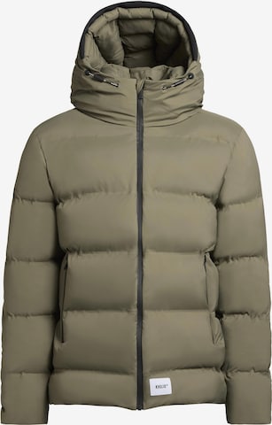khujo Winterjacke ' Silas2-YM ' in Grün: Vorderseite