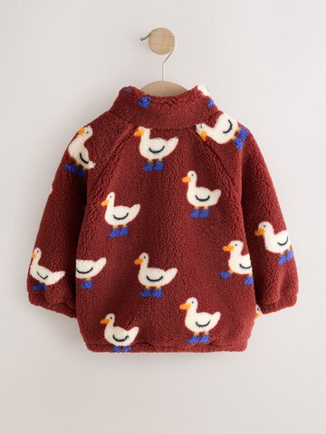 Next Fleece jas in Rood
