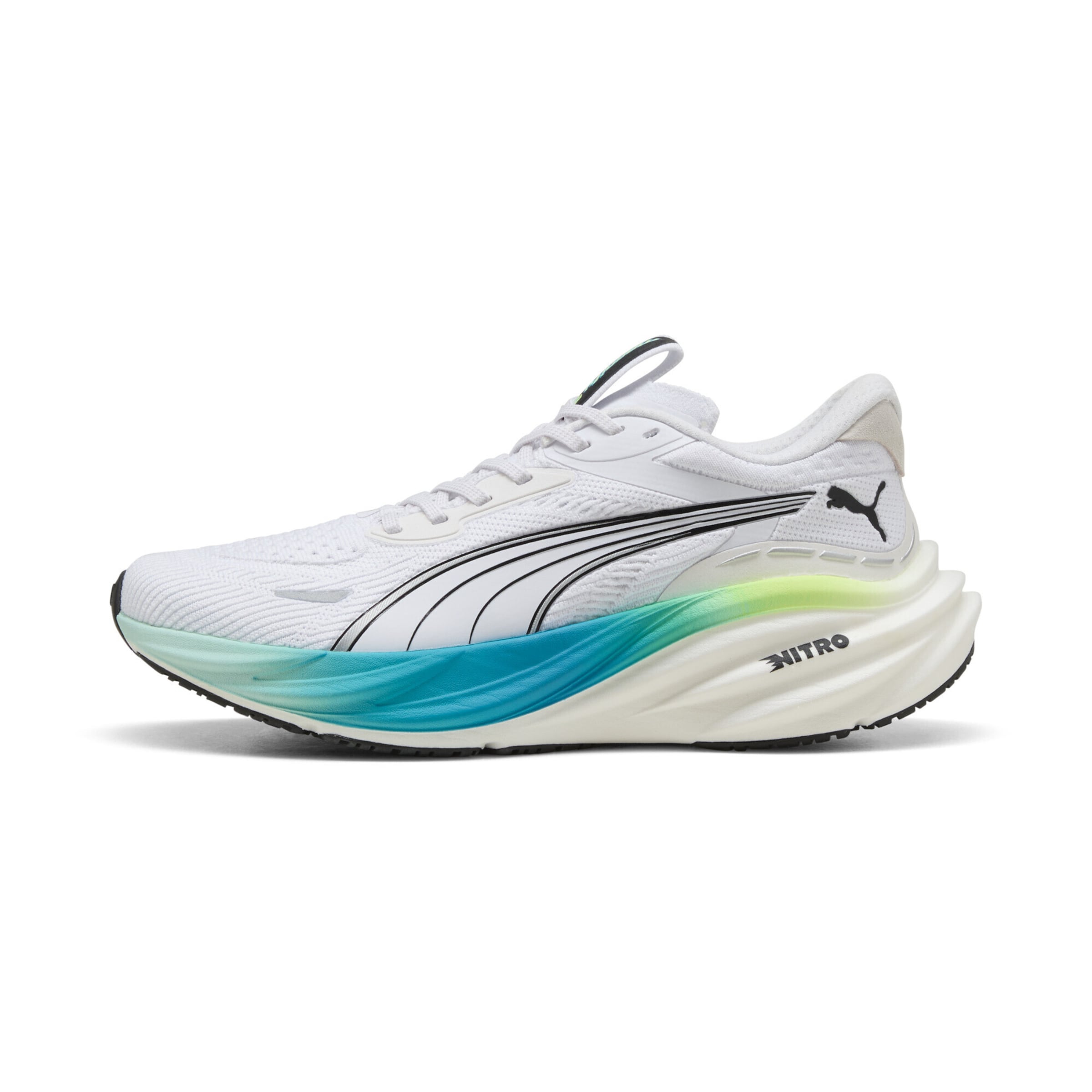 PUMA Loopschoen 'Magnify Nitro™ 3' in Wit: voorkant