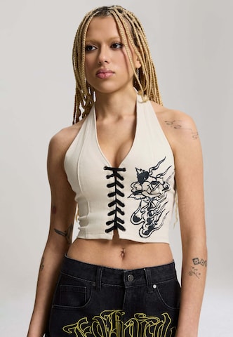 Ed Hardy - Top en beige