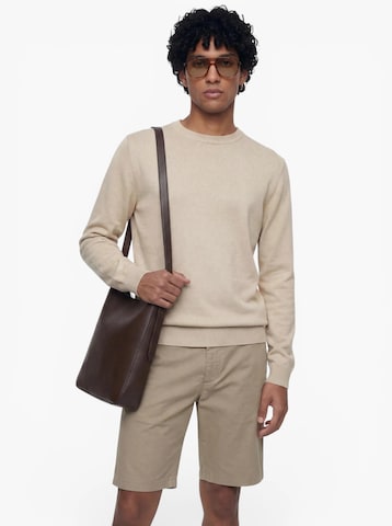 SELECTED Sweater 'SLHKRIS' in Beige: front
