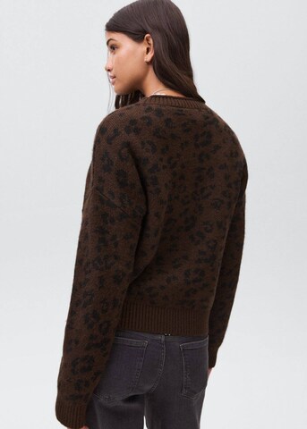 MANGO TEEN Pullover 'Leito' in Braun