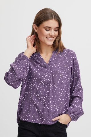 Fransa Blouse 'Silja' in Purple: front