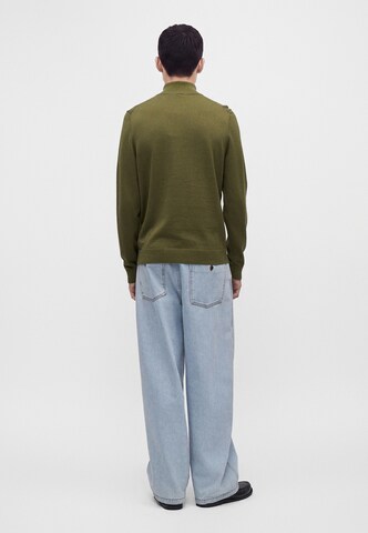 HUGO Sweater 'San Quintus' in Green