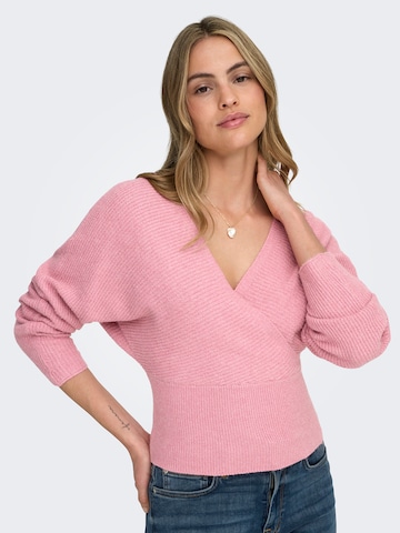 ONLY Sweater 'ONLWINNIE' in Pink