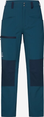 Haglöfs Outdoor Pants in Blue: front