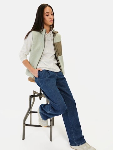 CAMEL ACTIVE Weste mit Stehkragen in Grün