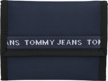 Tommy Jeans Portemonnee in Blauw: voorkant