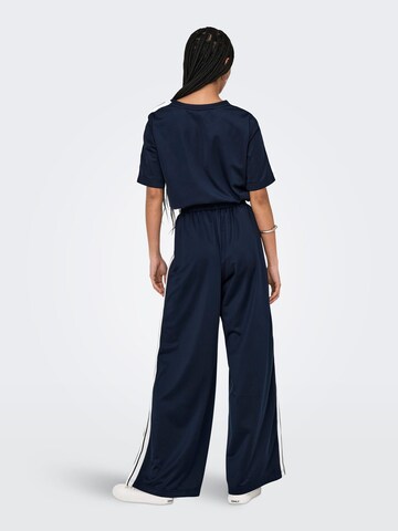 Wide Leg Pantalon 'ONLSports' ONLY en bleu
