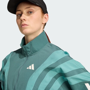 ADIDAS PERFORMANCESportska jakna 'Adizero' - zelena boja