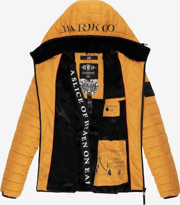 MARIKOO Winter Jacket 'Jaylaa' in Yellow