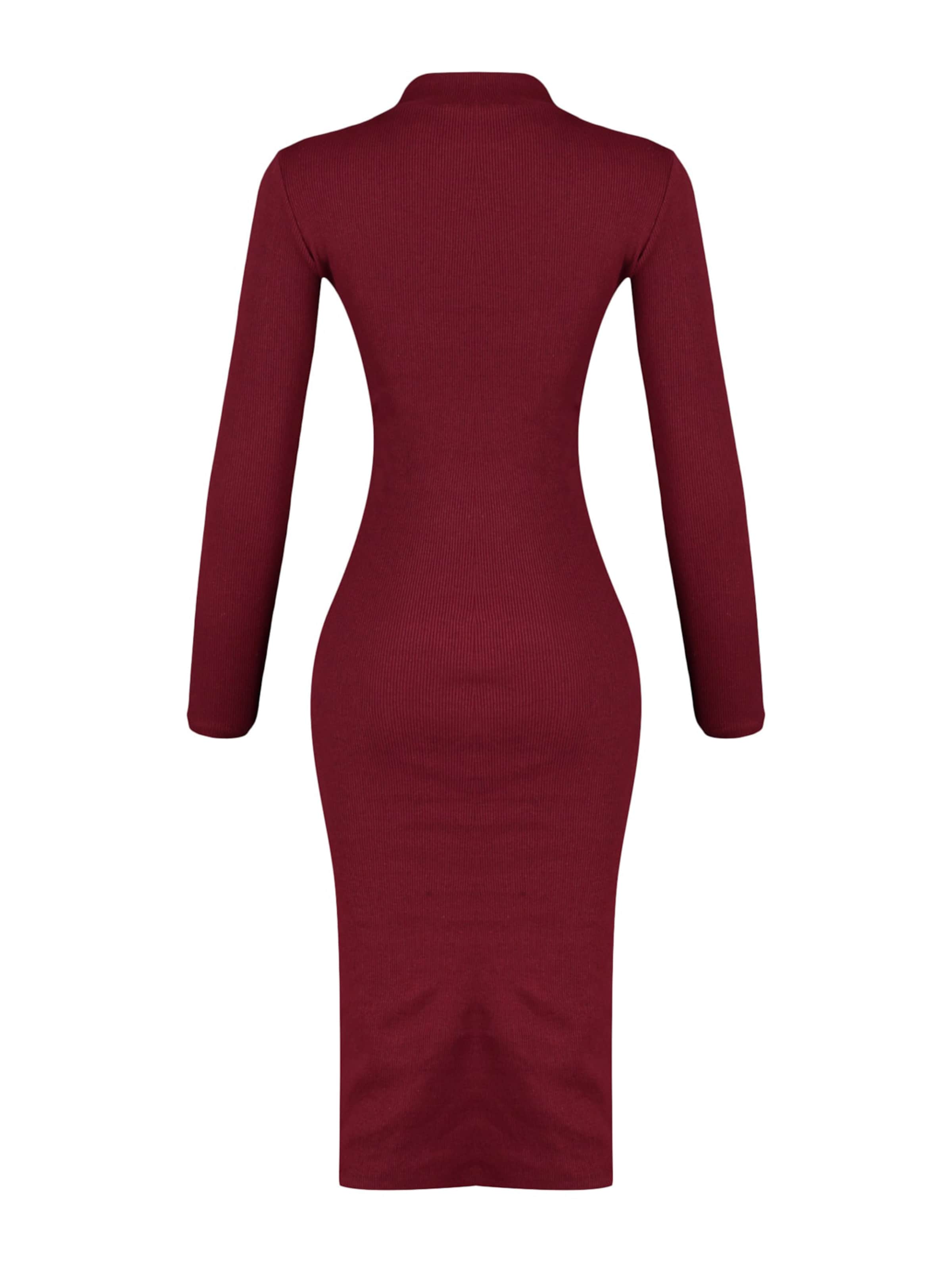 Robes en maille Trendyol en rouge