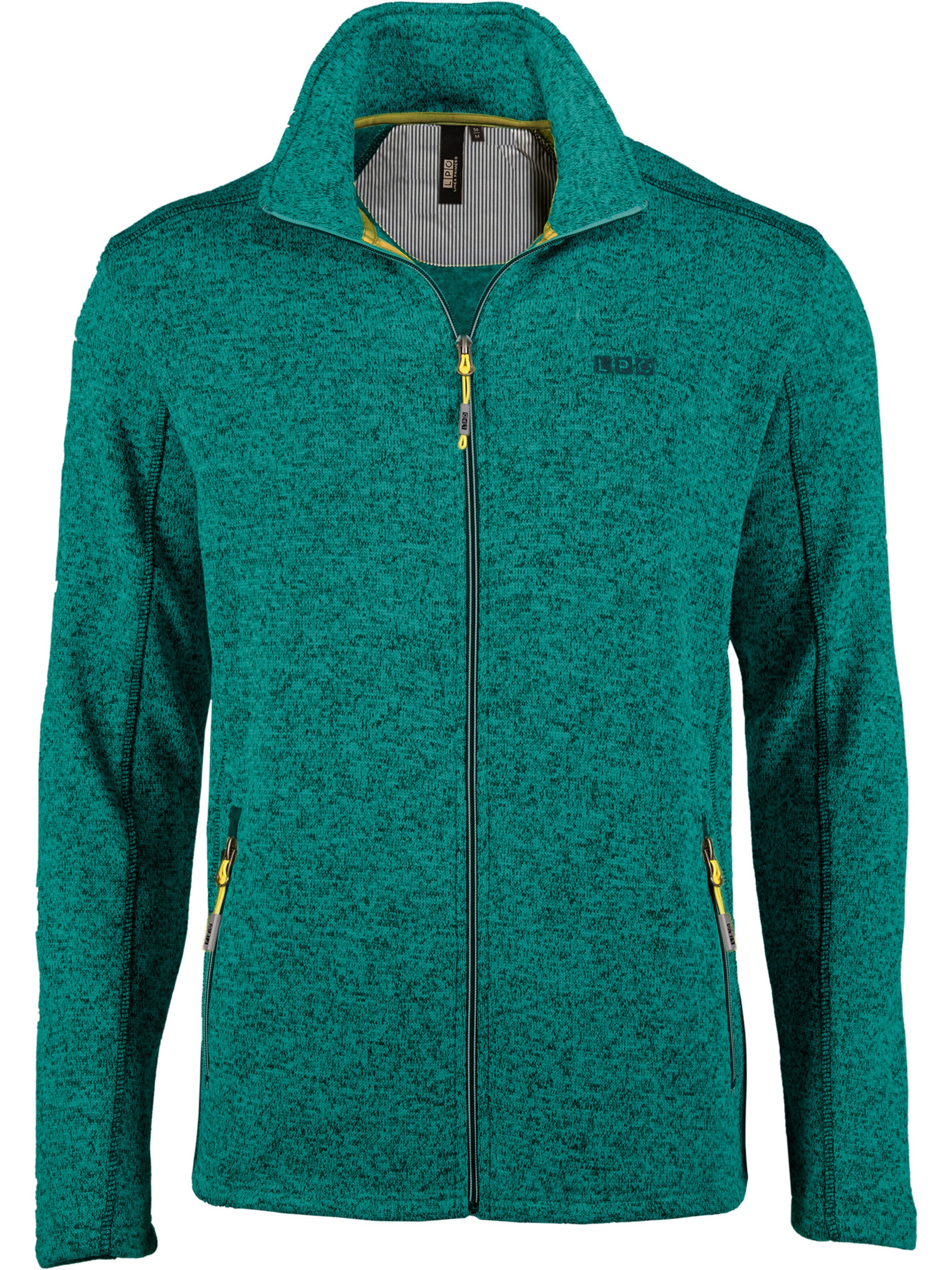 LPO Fleecejacke 'YORKTON  MEN'‌‌ in Grün: Vorderseite