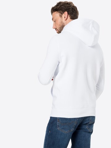 ALPHA INDUSTRIES - Regular Fit Sweatshirt em branco