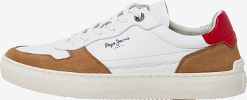 Pepe Jeans - Zapatillas deportivas bajas 'CAMDEN STREET M' en blanco: frente