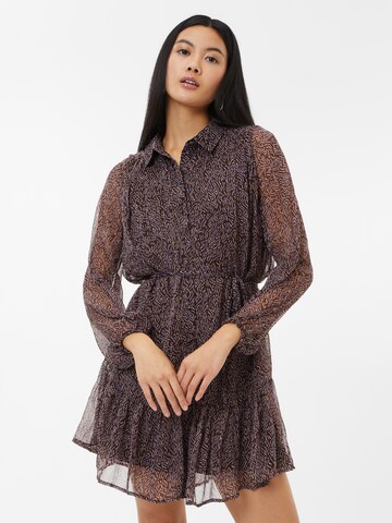 VERO MODA Kleid 'Kaya' in Braun: Vorderseite