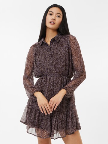 Robe-chemise 'Kaya' VERO MODA en marron : devant