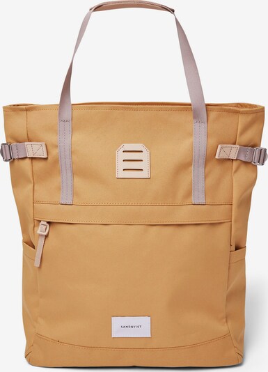 SANDQVIST Backpack 'Roger' in Yellow, Item view