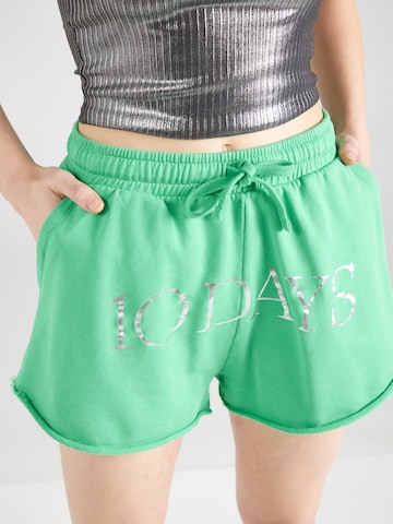 Regular Pantalon 10Days en vert