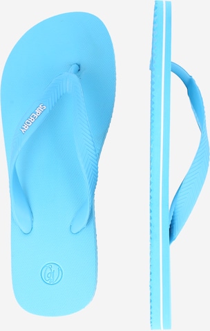 Superdry T-Bar Sandals in Blue