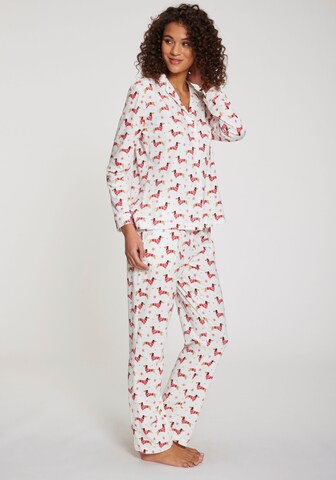 LASCANA - Pijama en blanco: frente