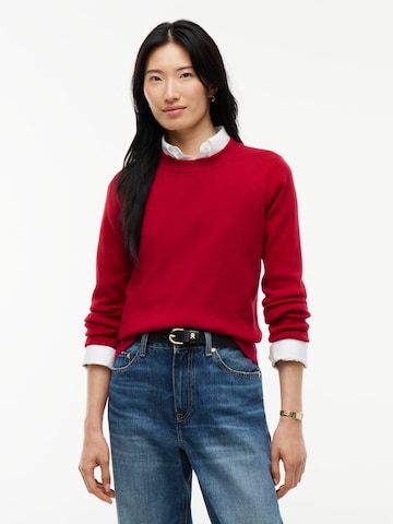 TOMMY HILFIGER Sveter - Červená: predná strana
