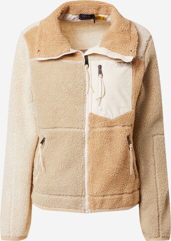Polo Ralph Lauren Sweat jacket in Beige: front