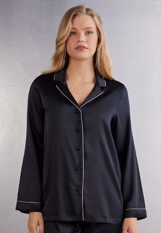 INTIMISSIMI Pyjama in Schwarz: Vorderseite