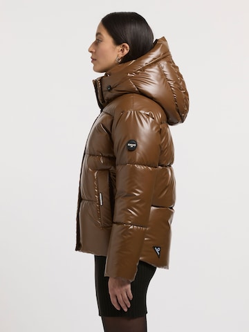 khujo Winterjacke 'DEVINA2' in Braun