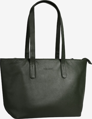 Bruno Banani Shopper in Green: front