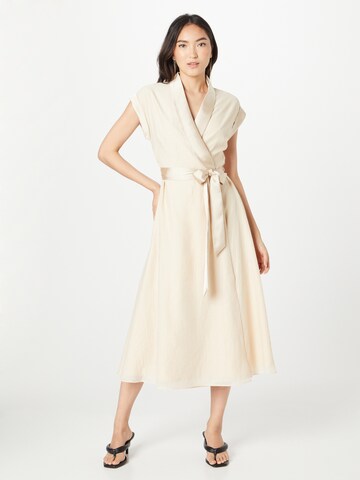 Coast Dress in Beige: front