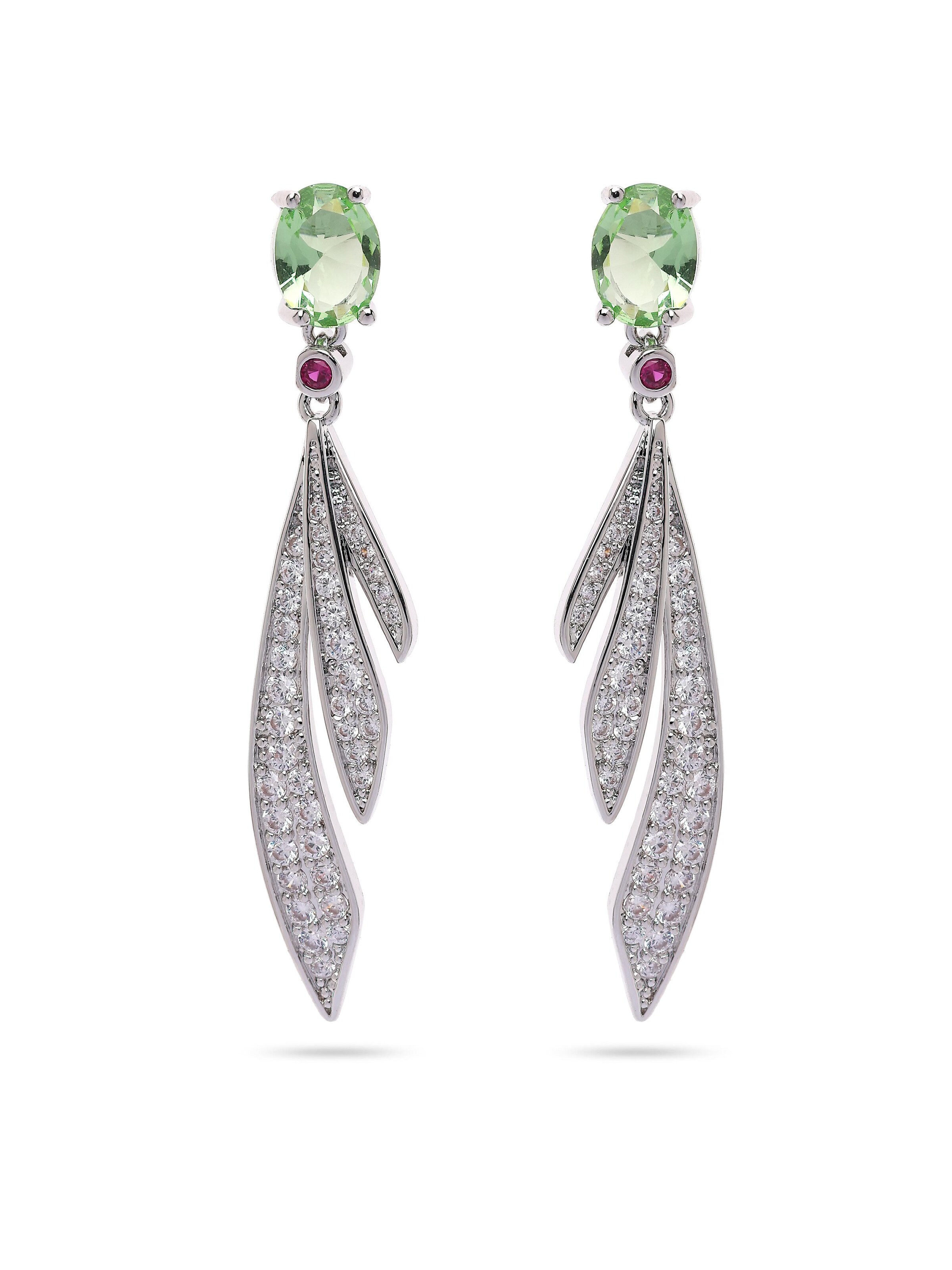 AVANT-GARDE PARIS Oorbellen 'Ulrikea' in Zilver: voorkant