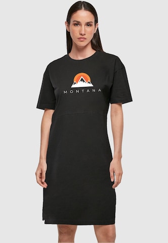 Merchcode Dress 'Montana' in Black: front