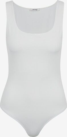 Orsay Blouse Bodysuit in White: front