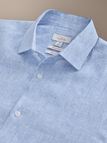 Regular fit Camicia 'Signature' di Next in blu
