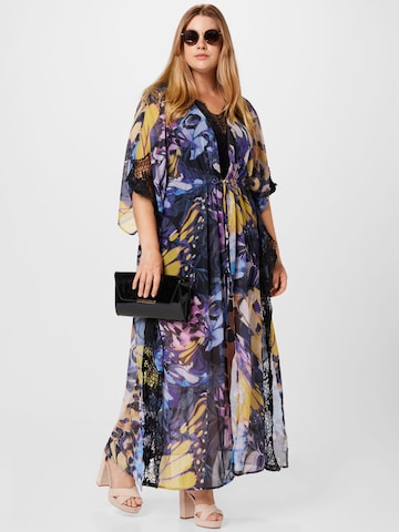 River Island Plus Kimono in Purple