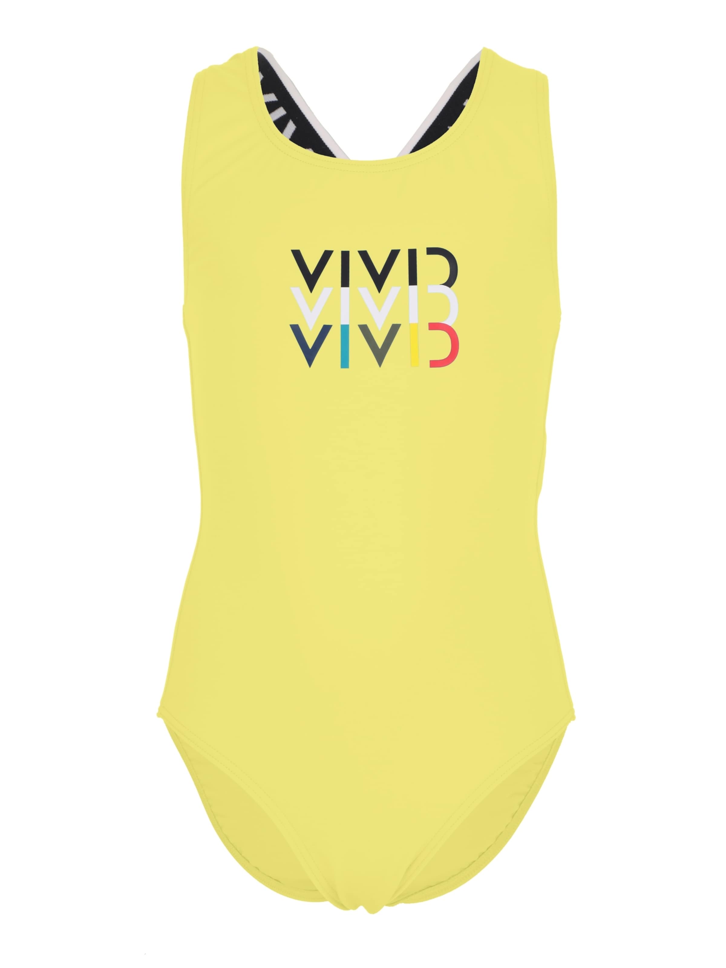 VIVID Ολόσωμο μαγιό σε κίτρινο: μπροστά