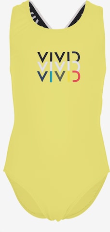 VIVID Ujumistrikoo, värv kollane: eest vaates