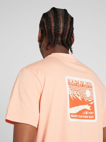 T-Shirt 'GOUIN' NAPAPIJRI en orange