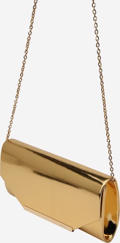 mascara Clutch in Gold: front