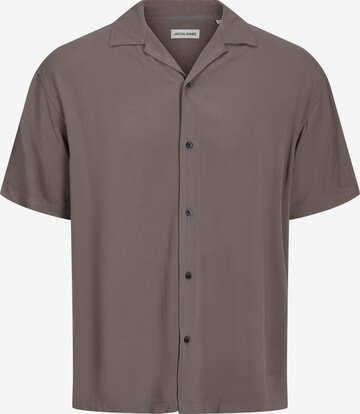 Camicia 'JEFF' di JACK & JONES in grigio: frontale