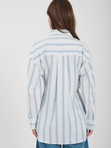 T-shirt ' Apio ' NORR en blanc