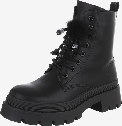Ital-Design Stiefelette in 36 in schwarz, Produktansicht