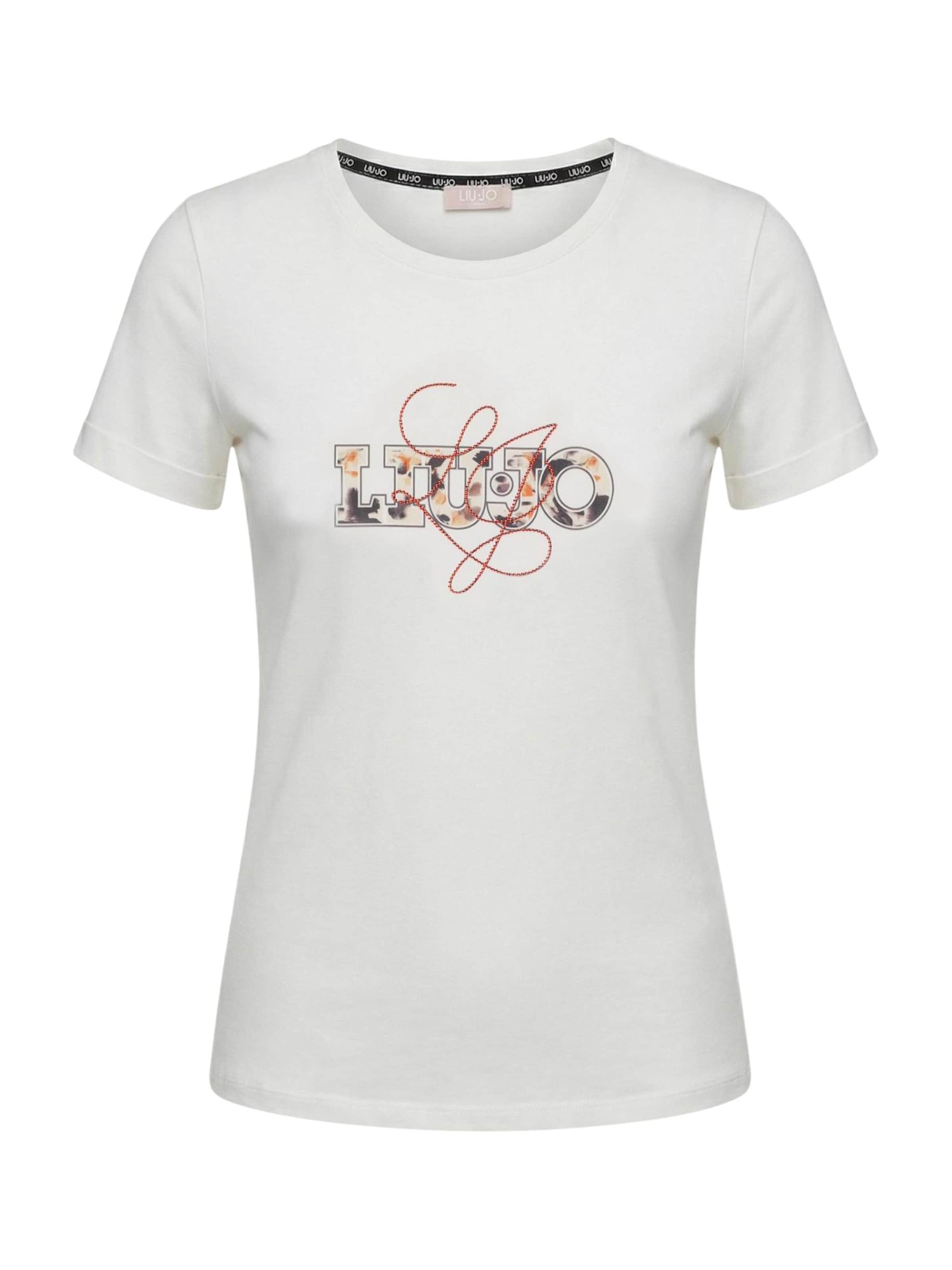 Maglietta 'MODA' di Liu Jo in beige: frontale